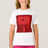 Bleeding Audio Cassette T-shirt (Voorkant)