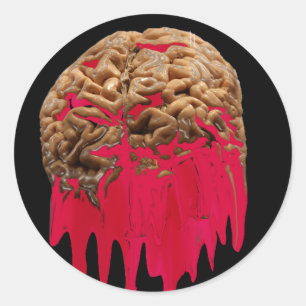Bleeding Brain sticker