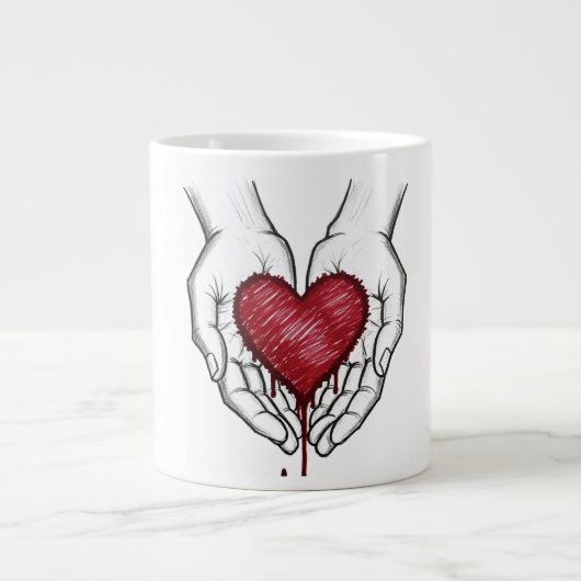 Bleeding Heart Aesthetic Mug (Devant)