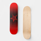 Bleeding Pentagram Board Skateboard (Voorkant)
