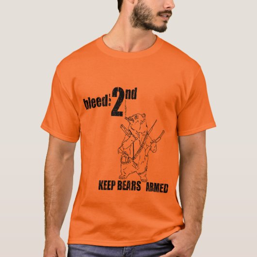 BLEEF DE 2DE T-SHIRT (Voorkant)