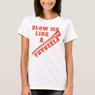 Bleef me als een vuzela Funny Tshirts