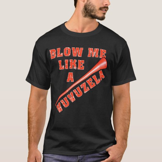 Bleef me als een vuzela Funny Tshirts (Voorkant)