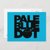 Bleek blauw briefkaart (Voorkant / Achterkant)