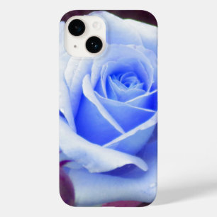Bleek blauw Roos Case-Mate iPhone 14 Hoesje