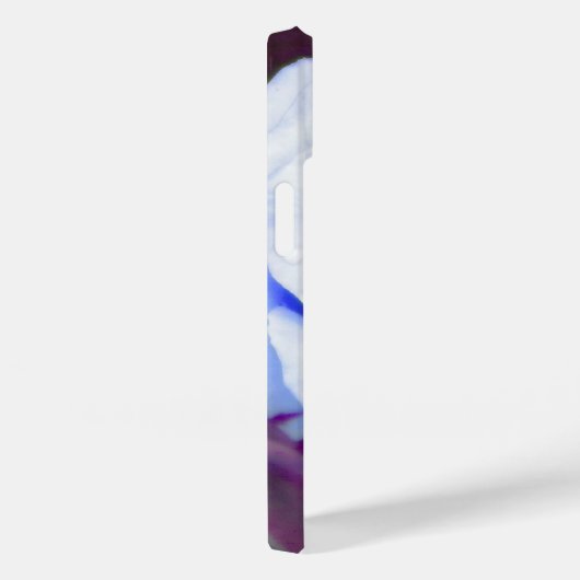 Bleek blauw Roos Case-Mate iPhone Case (Achterkant / Rechts)