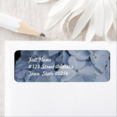 Bleek Blauwe Hydrangea Etiket (Insitu)