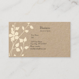Bleek Floral Extravaganza Soft Pastel Visitekaartje