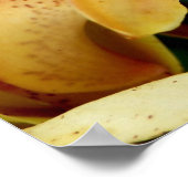 Bleek geel cyberorchidePoster Poster (Hoek)