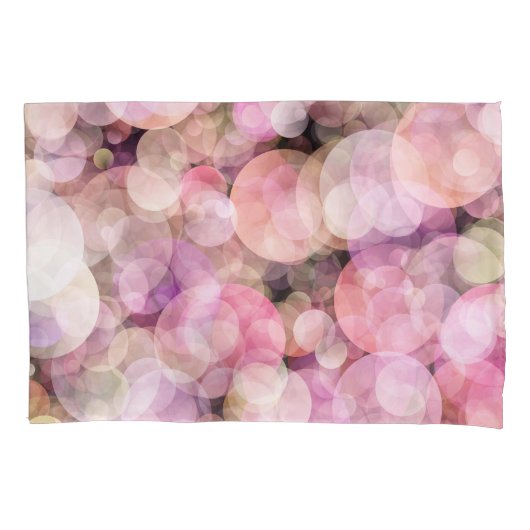 Bleek gele bubbels: Elegant Decor Kussensloop (Voorkant)