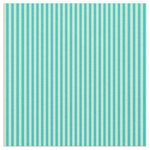 Bleek Goldenrod- en Dark Turquoise-patroon Stof