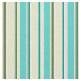 Bleek Goldenrod, Turquoise, donkerolijvengroen, wi Stof