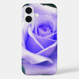 Bleek lavender Paars Roos iPhone 16 Hoesje