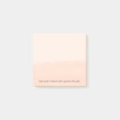 Bleek Oranje Waterverf Abstract Post-it® Notes (Voorkant)