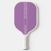 Bleek Paars persoonlijk Pickleball Paddle (Achterkant)