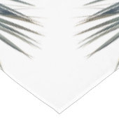 Bleek pasteelgroen palmblad  tafelkleed (Gekanteld)