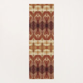 Bleek Peachy Ikat 9 Yogamat (Achterkant)