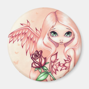 "Bleek Roos" Magnet Magneet
