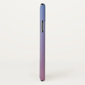 Bleek roze en blauwe gradiëntombre Case-Mate iPhone case (Achterkant / rechts)
