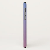 Bleek roze en blauwe gradiëntombre Case-Mate iPhone case (Achterkant/links)
