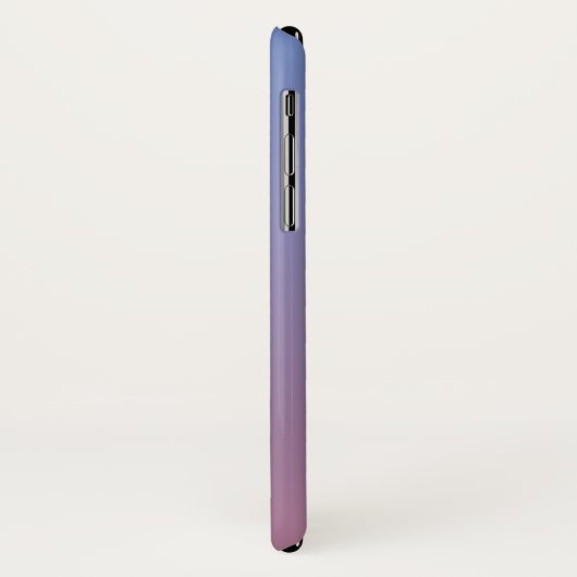 Bleek roze en blauwe gradiëntombre Case-Mate iPhone case (Achterkant/links)