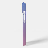 Bleek roze en blauwe gradiëntombre Case-Mate iPhone case (Achterkant / Links)