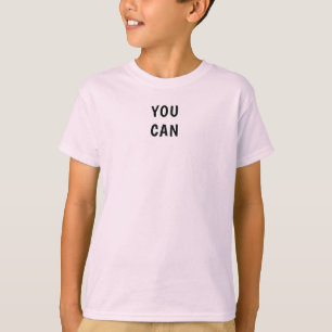 bleek roze kleur T-shirt voor kinderen casual draa