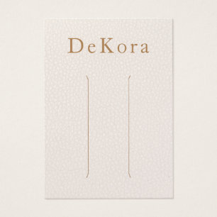 Bleek roze leder met multiHaarklem Kaart