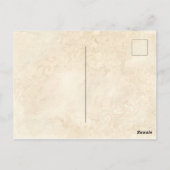  Bleek roze Lotus Briefkaart (Achterkant)