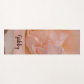 Bleek Roze Roze Bloem Yogamat (Voorkant (horizontaal))