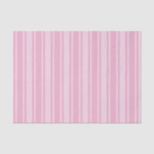Bleek roze snoepjes strepen tissuepapier