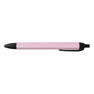 Bleek roze snoepjes strepen zwarte inkt pen