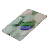 Bleek strandglas magneet (Linkerzijde)