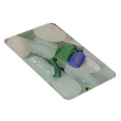 Bleek strandglas magneet (Rechterzijde)
