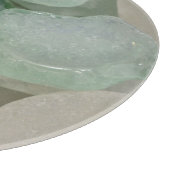 Bleek Strandglas Snijplank (Hoek)