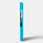 Bleekblauw Case-Mate iPhone Case (Achterkant / Links)
