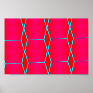 Bleekers plaatsen abstracte beste poster