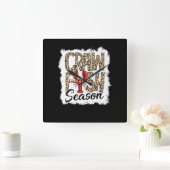 Bleekkrawvis — Seizoen Leopard Crawfish Boil Vierkante Klok (Huis)