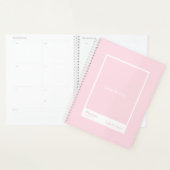 Bleekroze citaatplanner | Volledig aanpasbaar Planner (Display)