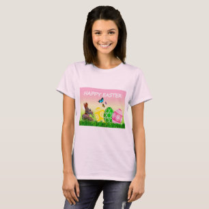 Bleekroze Pasen T-shirt