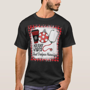 Bleekte feestvirussen en die dialyse- en zenuwleve t-shirt
