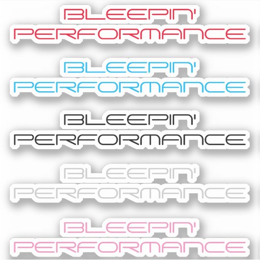 Bleepin Performance Sticker Pack (Devant)