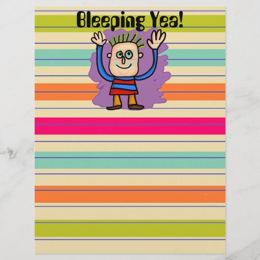 Bleeping Yea! (Voorkant)