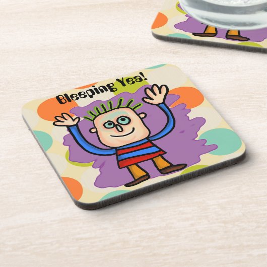 Bleeping Yea! Bier Onderzetter (Linkerzijde)