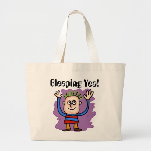 Bleeping Yea! Canvas tas (Voorkant)