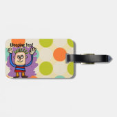 Bleeping Yea! Label Bagagelabel (Achterkant horizontaal)