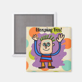 Bleeping Yea! Magnet Magneet (Voorkant / Achterkant)