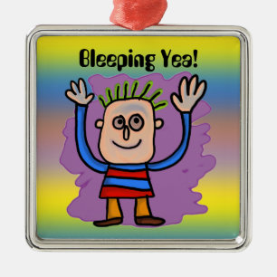 Bleeping Yea! Ornament