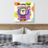 Bleeping Yea! Verpakking Canvas Afdruk (Insitu (Slaapkamer))