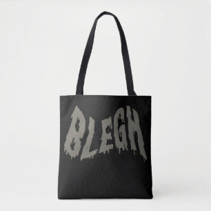BLEGH Grappige Heavy Metal Metalcore Rockmuziek Draagtas